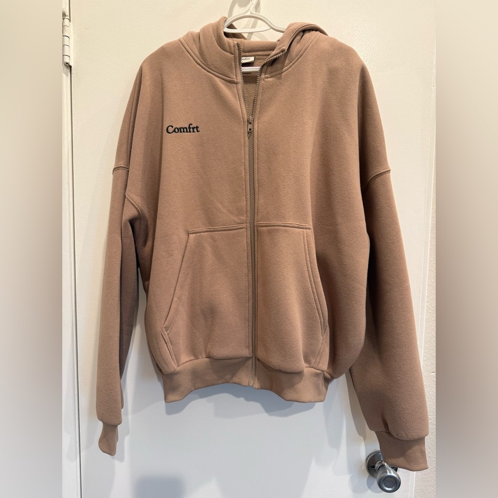 Comfirt Women's Casual Tan Hoodie